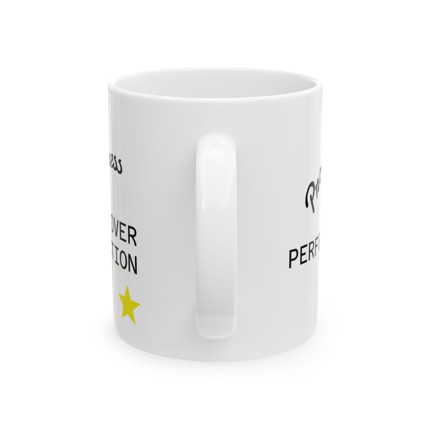 Progress Over Perfection Ceramic Mug - Inspirational Gift for Home or Office, Motivational Coffee Cup, Perfect for Friends, Teachers, [...]