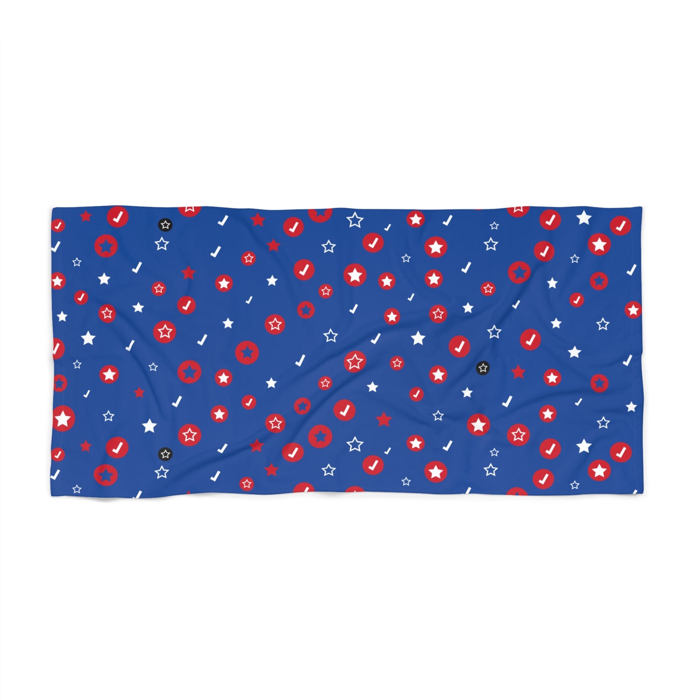 Patriotic Beach Towel, Red White and Blue Towel, Summer Towel, Poolside Towel, Fourth of July Gift
