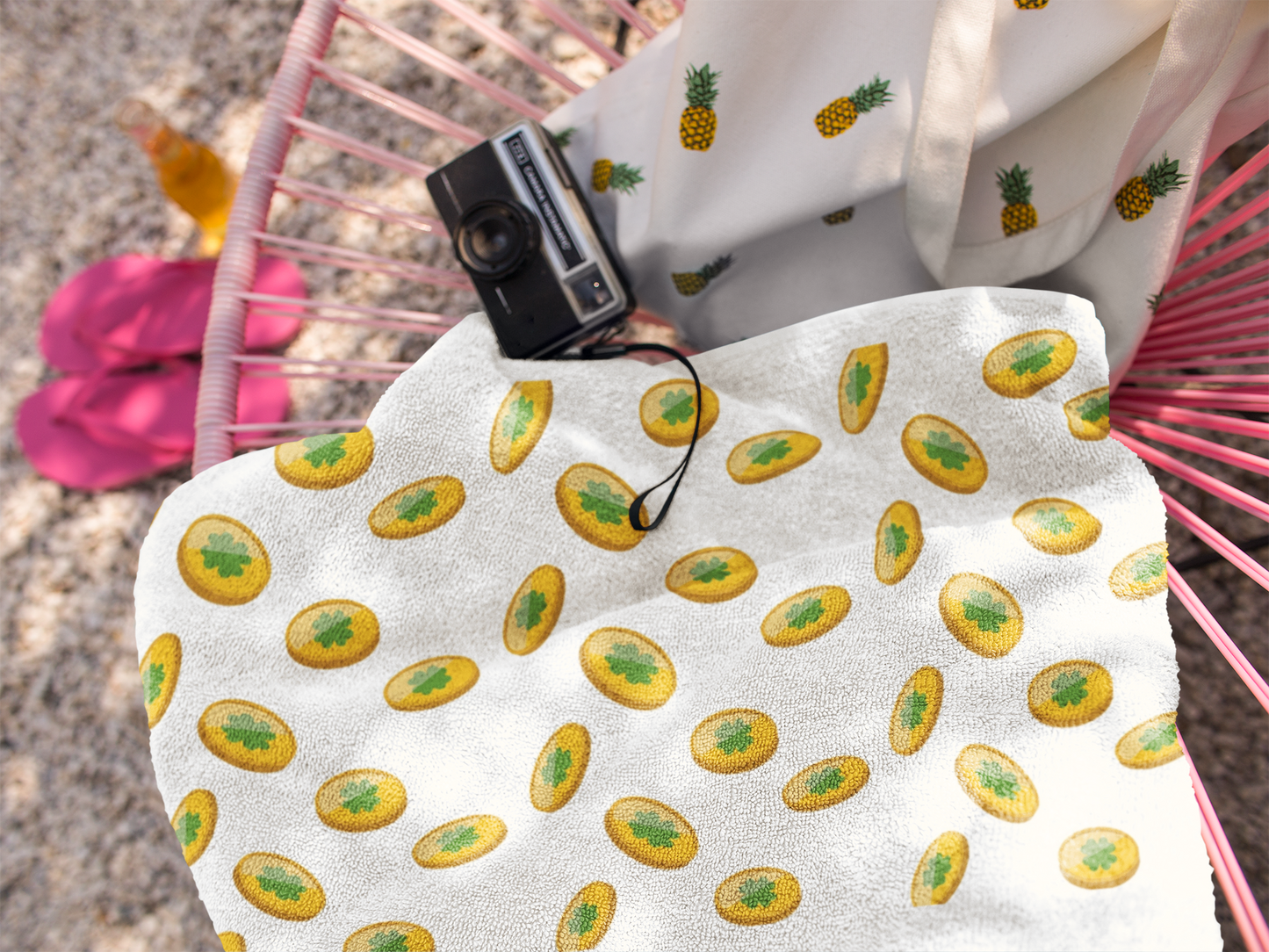 Vibrant Avocado Beach Towel, Summer Pool Towel, Fun Beach Accessory, Unique Gifts for Beach Lovers, Colorful Towel for Vacations