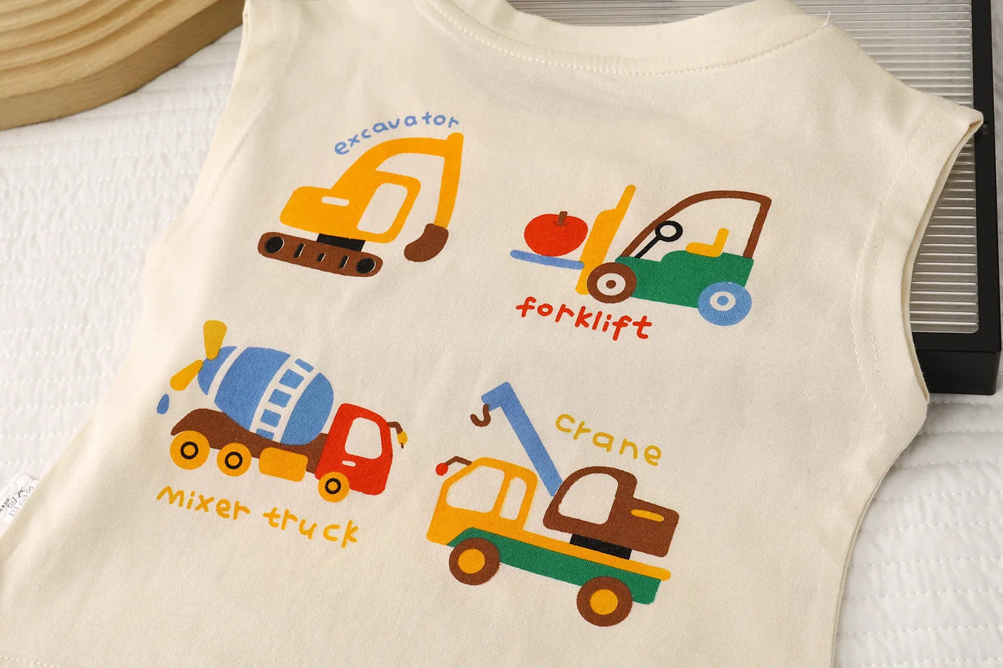 Boys Summer Sleeveless T-shirt Cotton Casual Vest
