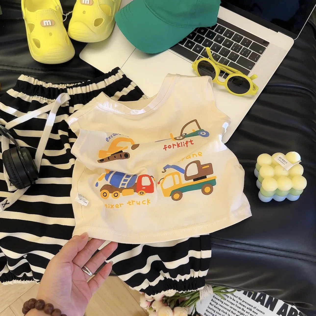 Boys Summer Sleeveless T-shirt Cotton Casual Vest