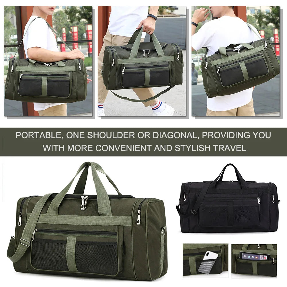 Waterproof Gym Exercise Bag Fitness Sport Bag Oxford Dry Wet Separation Bags Large Capacity Multifunctional Sports Backpack Man
