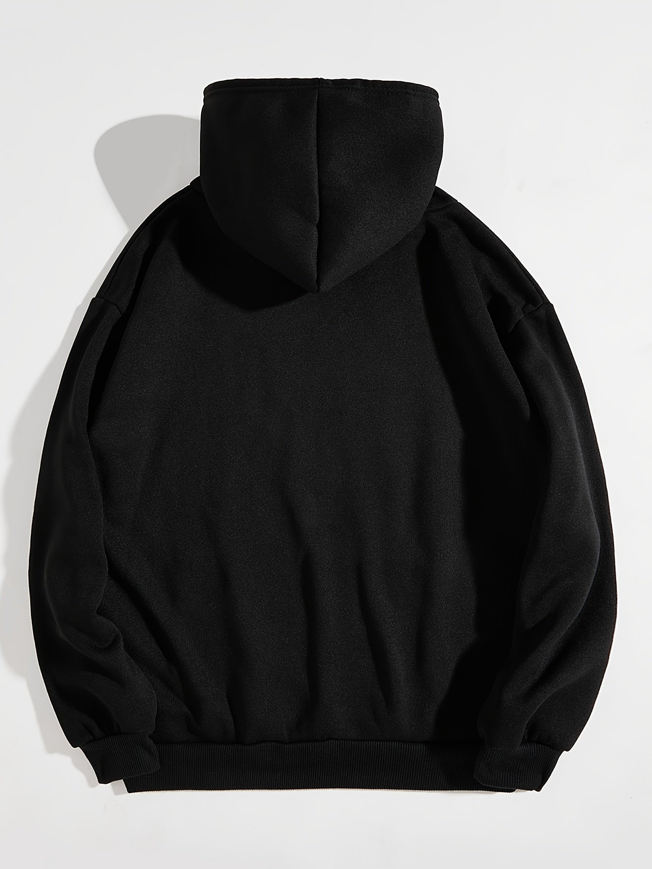 Letter Print Kangaroo Pocket Hoodie, Casual Long Sleeve Drawstring Hoodies Sweatshirt, Women's Clothing